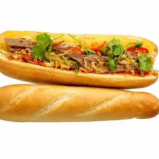 Hình ảnh bánh mì que chả bò