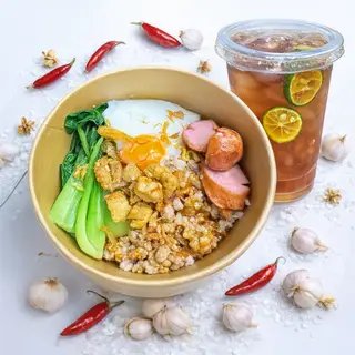 Hình ảnh Mì trộn A Cay - súp - nước