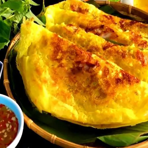 Hình ảnh Bánh Xèo Miền Tây Tôm Thịt