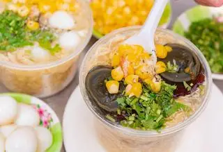 Hình ảnh Súp cua trứng cút 1/2 bắc thảo