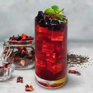 Hình ảnh Trà atiso nha đam hạt chia