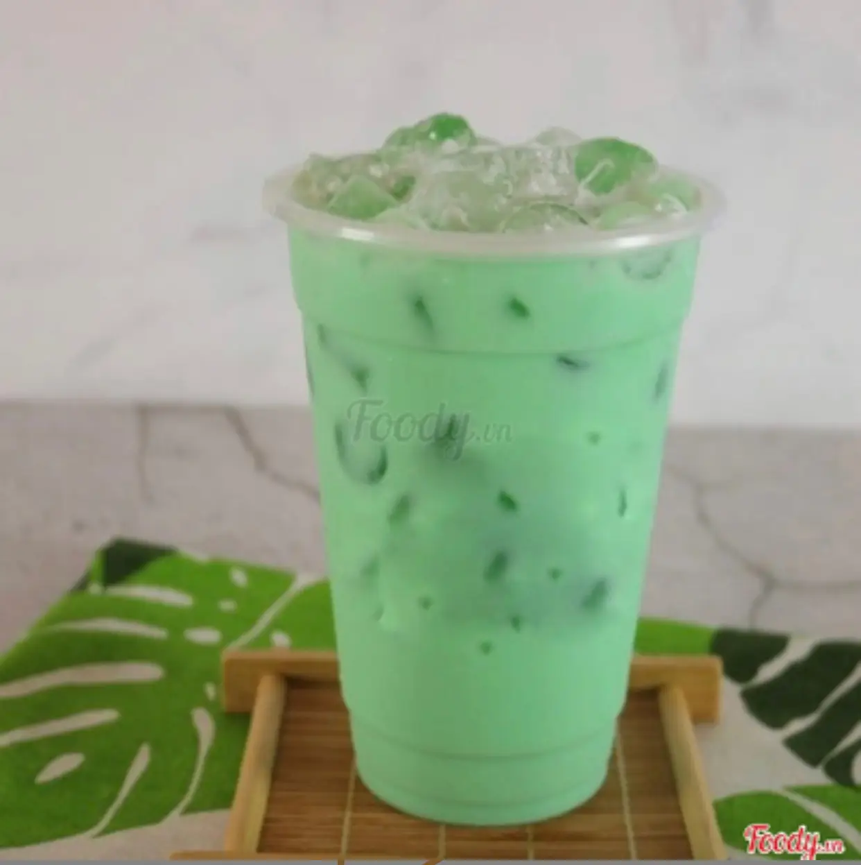Hình ảnh Trà Sữa bạc Hà thạch Dừa