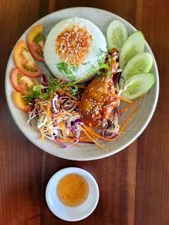 Hình ảnh Cơm gà BBQ