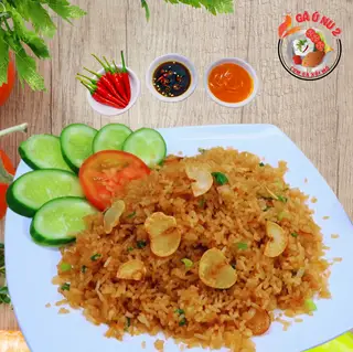 Hình ảnh Cơm Chiên Tỏi Trứng