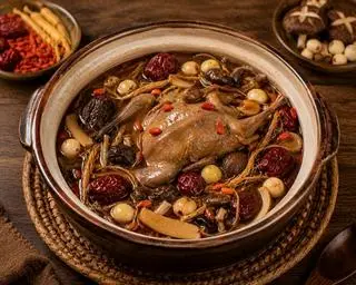 Hình ảnh Chim câu tần nấm dưỡng sinh