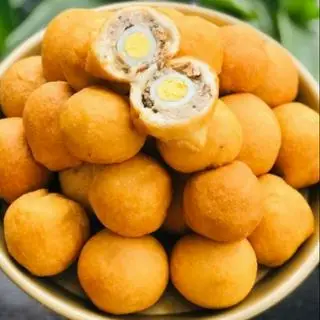 Hình ảnh 5c bánh bao chiên nhân truyền thống