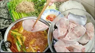 Hình ảnh lẩu cá hú