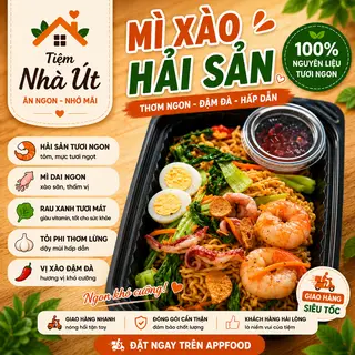 Hình ảnh Mì xào hải sản