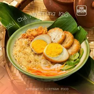 Hình ảnh COMBO: Xôi Chả Mỡ - Trứng Kho 