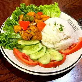 Hình ảnh Cơm lúc lắc chay