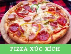 Hình ảnh Pizza xúc xích (Sausage Pizza)