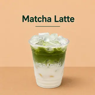 Hình ảnh Matcha latte vị nguyên bản