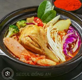 Hình ảnh mì cay gà