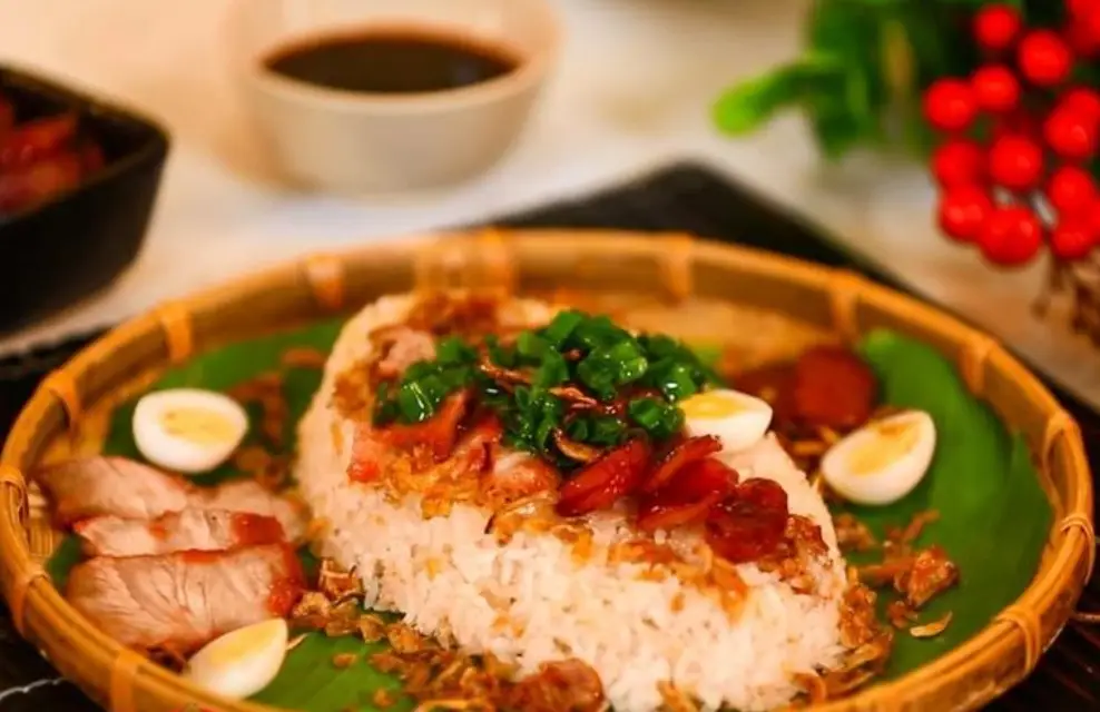 Hình ảnh Xôi Thịt Xá Xíu