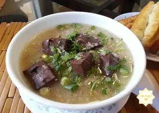 Hình ảnh cháo huyết ko