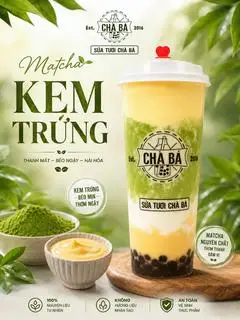 Hình ảnh Matcha kem trứng