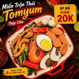 Hình ảnh Miến Trộn Thái Tomyum Thập Cẩm