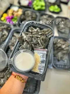Hình ảnh Bánh Lá Mơ 500gr Tặng Kèm Cốt Dừa
