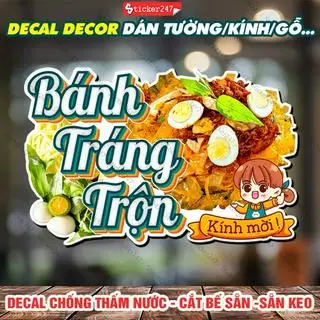 Hình ảnh bánh tráng trộn 
