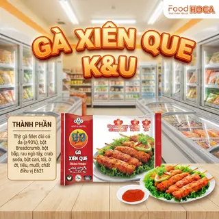 Hình ảnh GÀ XIÊN QUE 99 K&U (date mới mỗi ngày)