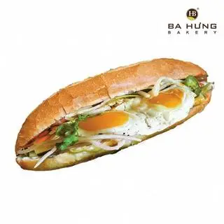 Hình ảnh Bánh Mì ốp la 2 trứng