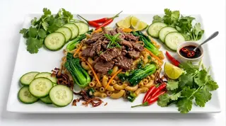 Hình ảnh Nui Xào Bò