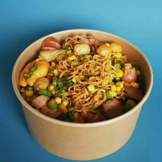 Hình ảnh Mì TRỘN 1 Trứng ốp la [kèm tô giấy đũa muỗng]