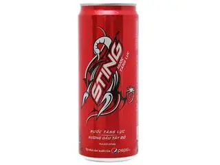 Hình ảnh STING - Lon có kèm Ly Đá
