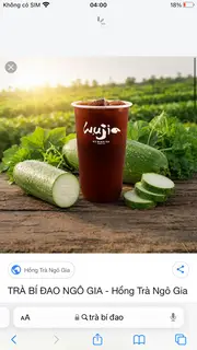 Hình ảnh Trà bí đao hạt chia 
