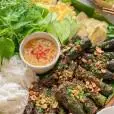 Hình ảnh Bò nướng lá lớp