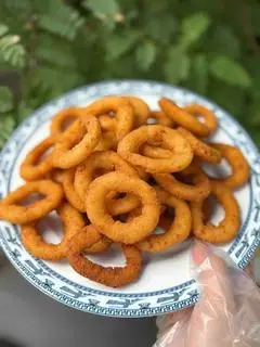 Hình ảnh Hành Tây Vòng Chiên Giòn