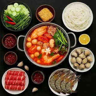 Hình ảnh Lẩu Thái tôm thẻ (2 người dùng)
