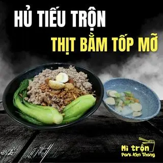 Hình ảnh Hủ tiếu thịt bằm tóp mỡ