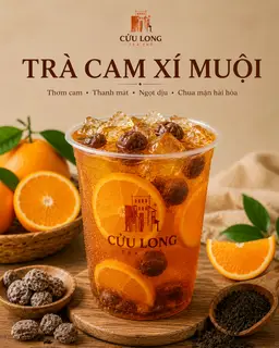 Hình ảnh Trà cam xí muội 