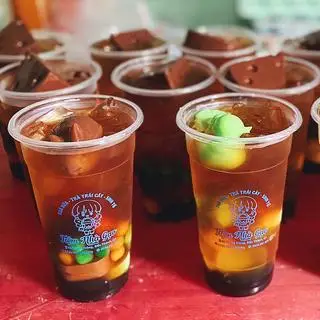 Hình ảnh Hồng Trà Full Topping 700ml