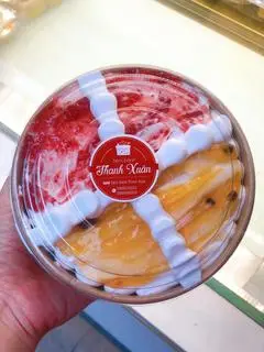 Hình ảnh bánh kem mix vị trái cây