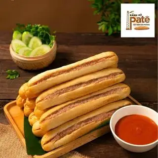 Hình ảnh Combo 2 Bánh Mì Que Dài 18cm Nhân 1 Loại
