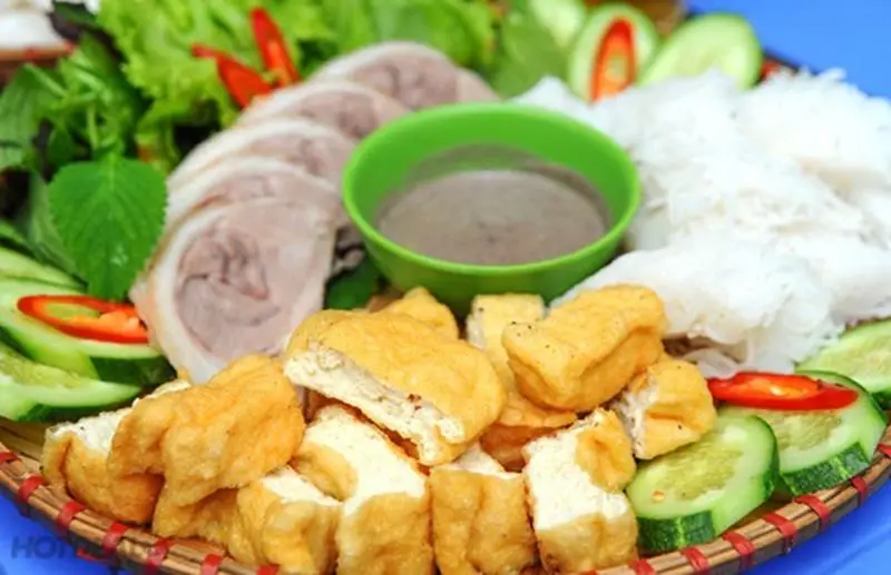 Hình ảnh Bún đậu thịt chân giò