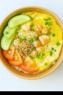 Hình ảnh ComBo 3 Cơm Tôm Thịt Bằm + 3 Canh Rong Biển