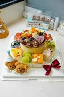 Hình ảnh Set 8 cup Pannacotta và 1 bánh tiramisu/mousse tự chọn mẫu số 2