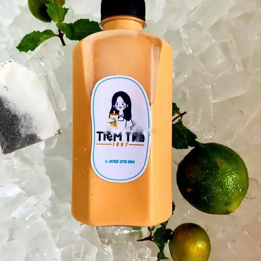 Hình ảnh Trà sữa thái đỏ chai 330ml