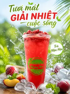 Hình ảnh Trà Mận Hậu Chua Ngọt