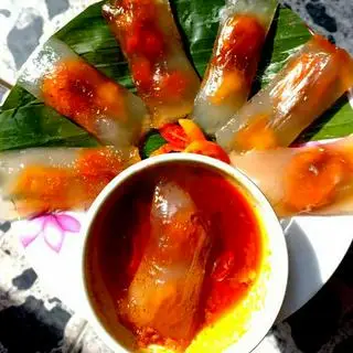 Hình ảnh Bánh Bột Lọc Huế -10 Bánh Chín Kèm Chấm