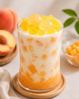 Hình ảnh Sữa chua đào đác rim