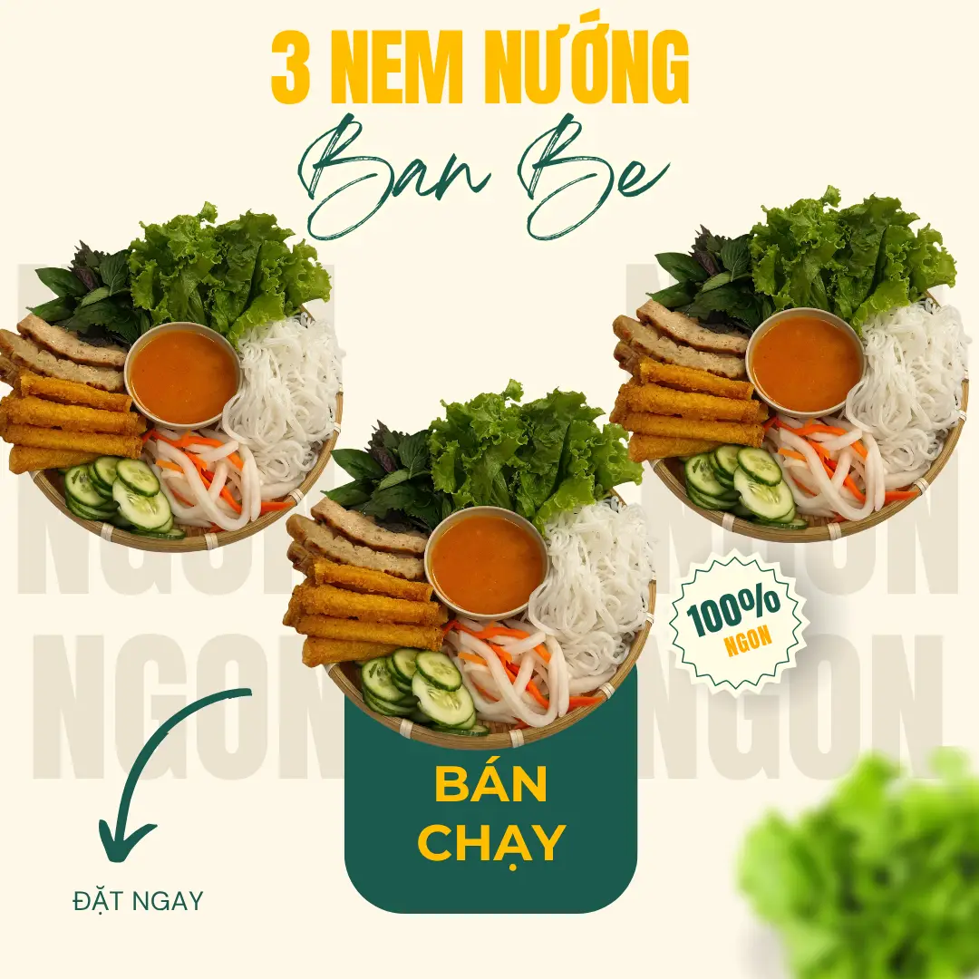 Hình ảnh Combo Bạn Bè 3 Nem Nướng