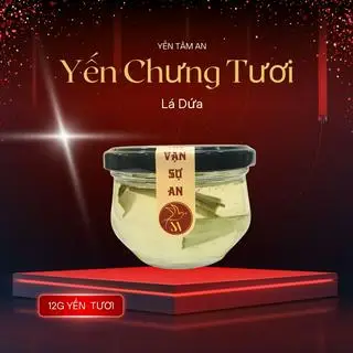 Hình ảnh Yến chưng tươi lá dứa - hũ 100ml