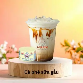 Hình ảnh Cà phê sữa gấu
