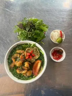 Hình ảnh Bánh đa Thái Bình cá lóc phi lê chiên - chả cá thác lác