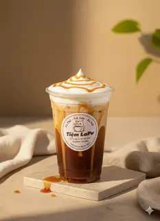 Hình ảnh Cà phê kem caramel muối