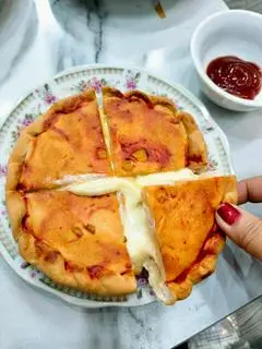 Hình ảnh Pizza chicago xúc xích 
